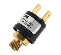 Air Compressor Pressure Control Switch Valve, Heavy-Duty 12V 3.5A for Air Horns, Train Horns & Air Suspension Systems, Adjustable 70-100 PSI / 170-200 PSI(90-110SPI)