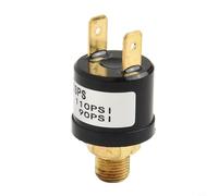 Air Compressor Pressure Control Switch Valve, Heavy-Duty 12V DC for Air Horns & Train Horns, Adjustable 70-100 PSI / 90-110 PSI / 170-200(90-110SPI)