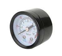 Air Compressor Pressure Gauge Y40 with Iron Shell - Measuring Meter Compatible with Screw and Piston Units - Industrial Instrumentation for Real Time System Monitoring