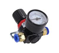 Air Compressor Pressure Regulator Reducing Valves Adjustable Ranges 0.1-1Mpa with 8mm Connector for Pneumatic Equipment High Precise Regulator