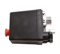Air Compressor Pressure Switch 0.5-0.8 MPa 220V 20A Pneumatic Automatic Control Switch for Air Compressors, Vertical Single Hole Design