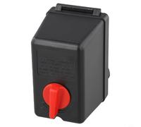 Air Compressor Pressure Switch 6-12BAR Controller with V-Seal for 220V 240V Systems G1/4 Thread Horizontal Mount Black WSD12-1H