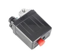 Air Compressor Pressure Switch, 90PSI -120PSI Four Port Air Compressor Switch Regulating Valve Heavy Duty 240V 16A Pressure Switch Control Valve Replacement Parts