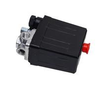 Air Compressor Pressure Switch Control Valve Replacement 90-120 PSI 240V for BSP Thread, 4 Port Manifold, 8 Bar Max Pressure