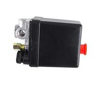 Air Compressor Pressure Switch NPT 1/2 4 Port Adjustable Pressure Control Valve 90-120PSI