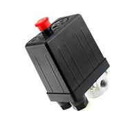 Air Compressor Pressure Switch Single Phase 1/4" BSP 4 Port Manifold 175PSI 15Amp