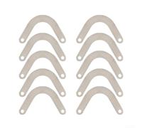 Air Compressor Pump Head Valve Plate 10pcs Metal Replacement Parts for Piston Machine Silent Oil Free Compressors Types A-I(E)