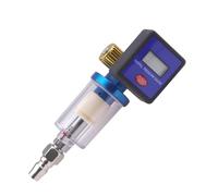 Air Compressor Regulator Control Meter with Gauge Suitable for Spray Paint 1/4in Thread Oil Water Separator Air Compressor Regulator Kit