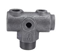 Air Compressor Regulator Durable Cast Iron Five Hole Bracket for Efficient Venting and Easy Installation in Air Compressor Systems