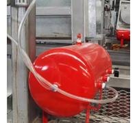 Air Compressor Reservoir Tank Horizontal Portable Air Tank, Sturdy Carbon Steel Air Compressor Tanks 2-10 Gallon for Pneumatic System, Gas Reservoir Storage Containers(30 L/7.8 Gal)