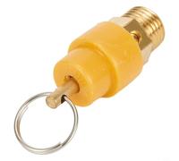 Air Compressor Safety Relief Valve, Pressure Relief Regulator for 1/4" 3/8" 1/2" Brass Air Pressure Release Valve DN8 DN10 DN15 8KG(1/4)