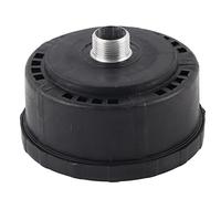 Air Compressor Silencer and Intake Filter 3/4 Inch 25mm Inlet 80mm Diameter Plastic Muffler for Air Compressors Pumps High Performance Noise Reduction