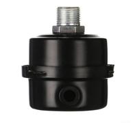 Air Compressor Spare Part 20mm Metal Air Filter Squelch Muffler with Intake Filter to Improve Air Flow and Reduce Operational Noise on Industrial Machines