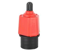 Air Compressor Valve Adapter Vehicle Pump Adaptor for Inflatable Mattress Bed Boat Canoe Kayak(Red-2)