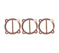 Air Compressor Valve Plate Gaskets Washers Set, Copper Material for Oil- and Oil Machine Cylinder Head Replacement, 3Pcs Includes 47/51/65/95 Type Options(65 Type)