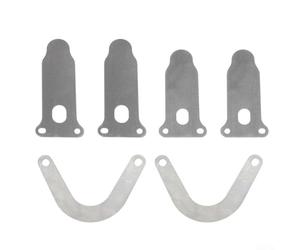 Air Compressor Valve Plate Kit 6pcs Metal Construction for Pump Head Replacement on For Piston Type Compressors