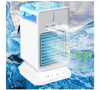 Air Con, 3 Wind Speeds,3 Spray Modes,4 In 1 Airconditioners for Home 2/4 H Timer,120° Oscillating Mobile Aircon for Home,Work,Office