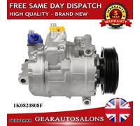 Air Con A/C Compressor Pump For VW Golf Beetle Caddy Eos Jetta Passat 1K0820808F