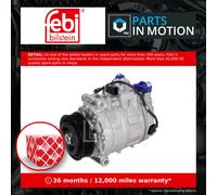 Air Con Compressor 1002123 Febi AC Conditioning 7E0820803 7E0820803F Quality New