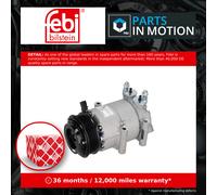 Air Con Compressor 197569 Febi AC Conditioning 1435790 1543948 1566158 1674615