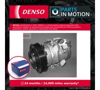 DENSO A/C Compressor DCP50060 - OE-Quality Air Conditioning Compressor Replacement - Direct Fit Easy Install - Fits Toyota