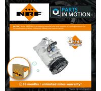 Air Con Compressor fits AUDI A8 D3, D4 3.0 04 to 18 AC Conditioning NRF Quality