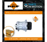 Air Con Compressor fits FIAT LINEA 1.4 2007 on 350A1.000 AC Conditioning NRF New