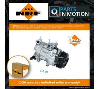 Air Con Compressor fits FORD MUSTANG 5.0 2017 on C50SDEM AC Conditioning NRF New
