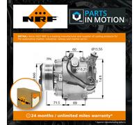 NRF 32491 Air conditioning compressor
