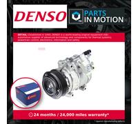 Air Con Compressor fits HONDA CR-V Mk3 RE6 2.2D 2010 on AC Conditioning Denso