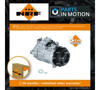 Air Con Compressor fits MERCEDES ML320 W163 3.2 98 to 00 M112.942 AC NRF Quality