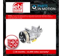 Air Con Compressor fits PEUGEOT 206 1.4 1998 on KFV(TU3A) AC Conditioning 6453QG