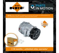 Air Con Compressor fits VAUXHALL VIVARO X83 2.0 1.9D 2.5D 01 to 14 AC NRF New
