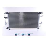 Air Conditioning Condenser Aluminium Fits Toyota LandCruiser 80 NISSENS 94184
