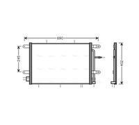AVA COOLING SYSTEMS AI5239 Air conditioning condenser