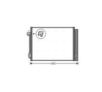 Air Con Condenser BWA5377D AVA AC Conditioning 64509239992 64536972553 6972553