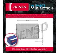 Air Conditioning Condenser A/C Air Con Fits Toyota Prius DENSO DCN50018