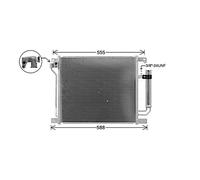 Air Con Condenser DN5467D AVA AC Conditioning 92100BA61A 92100BA61B 92100BA62A