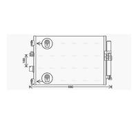 AVA COOLING SYSTEMS FD5654D Air conditioning condenser
