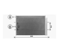 Air Con Condenser FD5675D AVA AC Conditioning 1778169 BK2119710AB