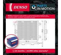 Air Con Condenser fits AUDI R8 42 4.2 07 to 15 AC Conditioning Denso 420260401A