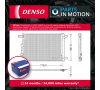 Denso Air Conditioning Condenser - DCN32024