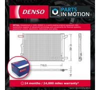 Denso Air Conditioning Condenser - DCN32024