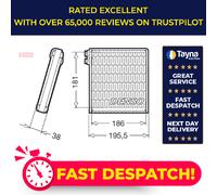 Air Con Evaporator DEV09103 Denso AC Conditioning 134358608 77364289 Quality New