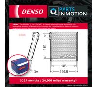 Air Con Evaporator DEV09103 Denso AC Conditioning 134358608 77364289 Quality New
