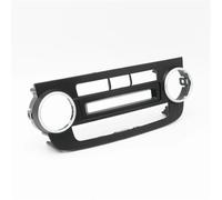 Air Con Switch Compatible With CRV For CR-V 2007-2012 Car Fascia A/C Air Conditioning Panel Dash Kit Install Facia Console Bezel Adapter Plate(Black AT)