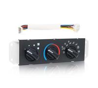 Air Con Switch Compatible With Jeep For Wrangler TJ 2.4L 4.0L 2005 2006 Air Conditioning Control Panel HVAC Heater Climate Switch 55056558AA SM2141