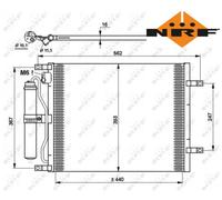 AIR CONDENSER AC 35784 NRF I