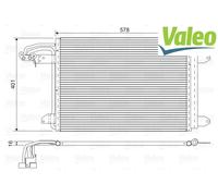 AIR CONDENSER AC 817777 VALEO I