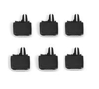 Air Condition Air Vent For Cayenne 2010 2011 2012-2017 Car Front Dashboard Rear Air Conditioner Outlet A/C Air Conditioning Vents Tab Clip Pick(6pcs)